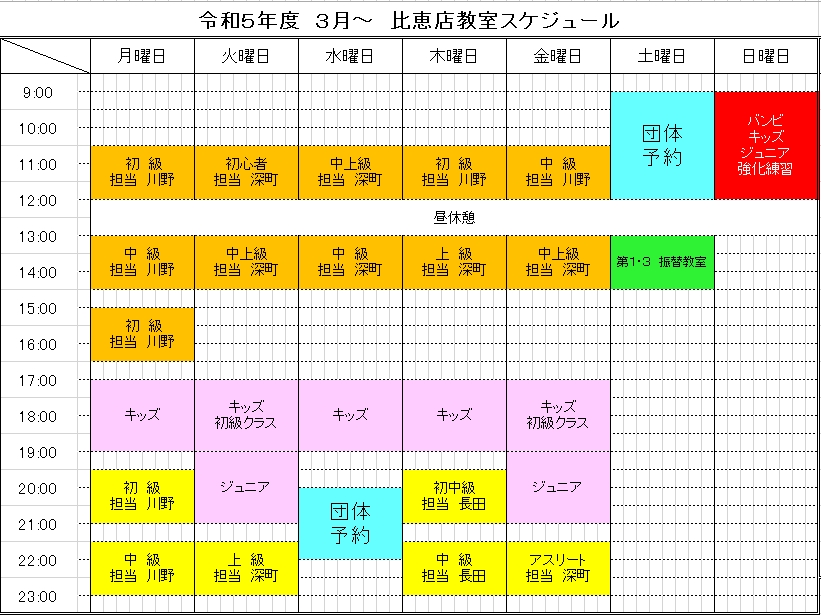 令和６年 ３月～