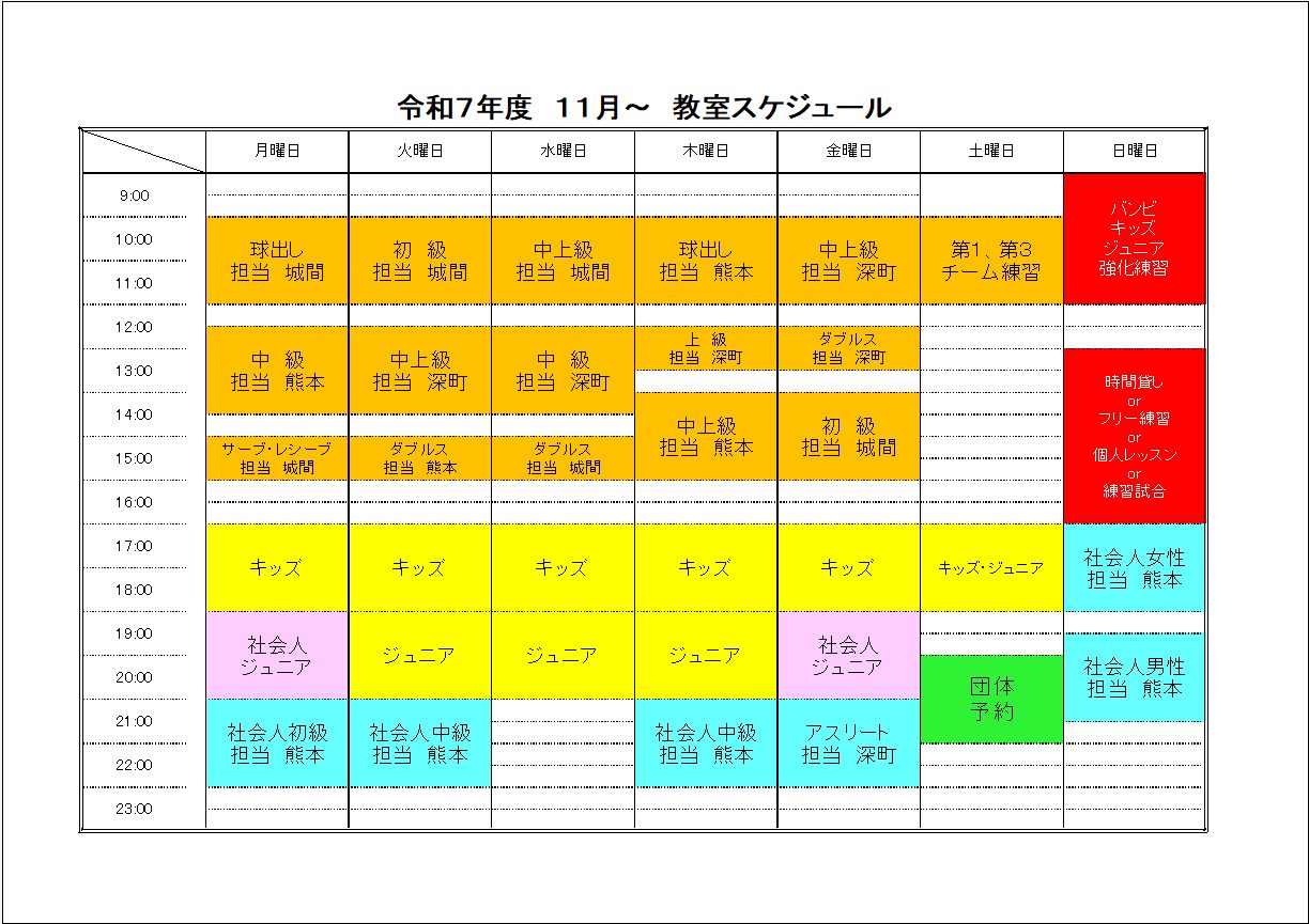 令和7年 11月～